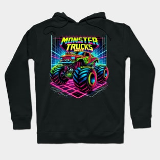 Monster Truck Birthday Party Monster Trucks Hoodie